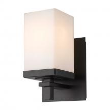  DDDD-BA1 BLK-OP - Maddox 1 Light Bath Vanity in Matte Black